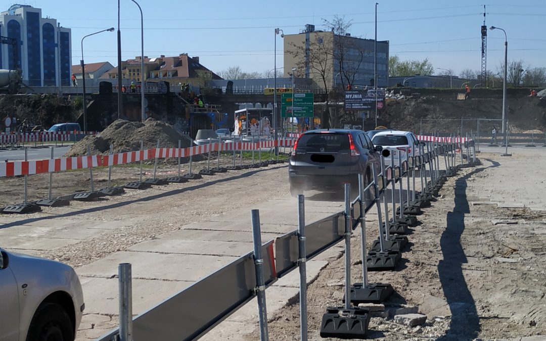 Uwaga kierowcy zmiana organizacji ruchu w związku pracami w rejonie dworca Opole Wschodnie